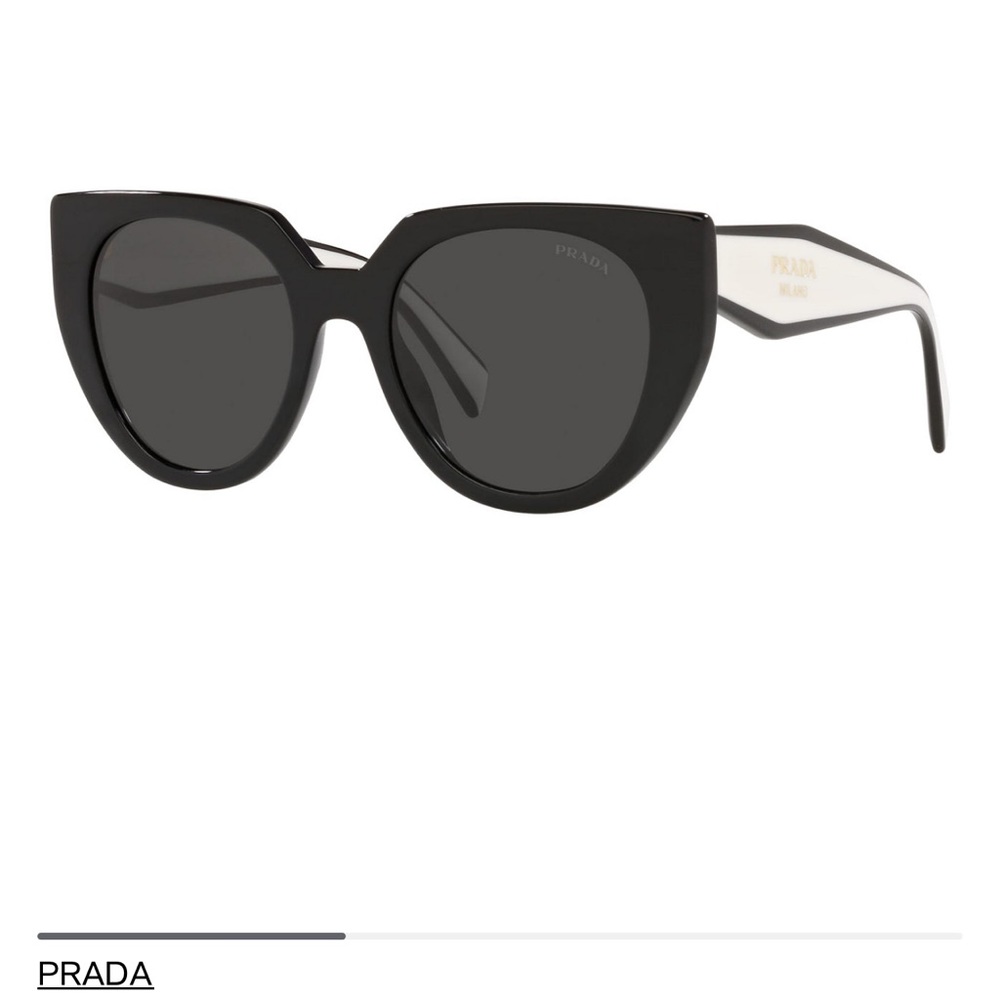 Prada Women's Low Bridge Fit Sunglasses, PR
14WSF 53